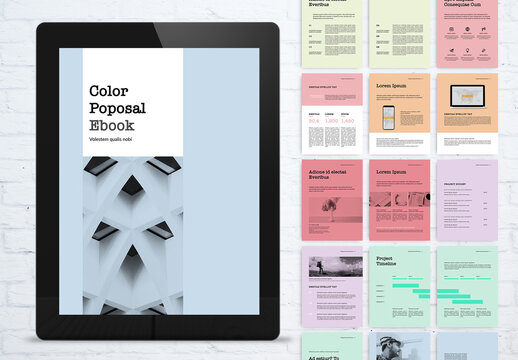Colorful Proposal Ebook