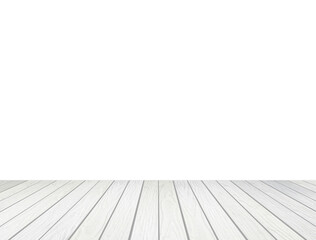 white wood floor on transparent background png file