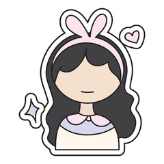 Character sticker