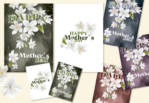 Mother&acute;s Day Poster Flyer AI generated