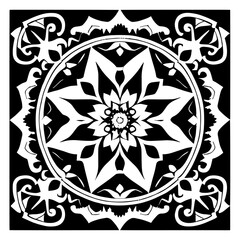 Discover the Art of Floral Mandalas with Vector Patterns