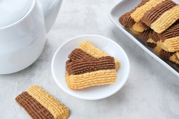 Kue Semprit, popular during Eid Al Fitr in Indonesia
