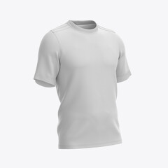 Men s Sports T-shirt Mockup. 3D render