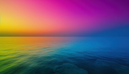 abstract blurred gradient horizon. generative AI