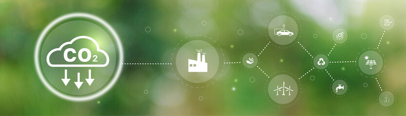 Reduce CO2 emissions to limit global warming. Lower CO2 levels with sustainable development of...