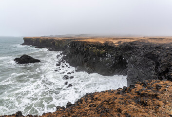 Arnartsapi Cliff Viewpoint, Iceland.