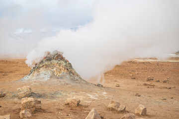 Hverir Geothermal Area, Iceland