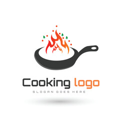 Colorful Cooking Logo Design vector