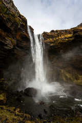 Kvernufoss waterfall, Iceland