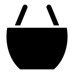 basket glyph 