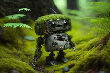 Robot Walking in the Forest