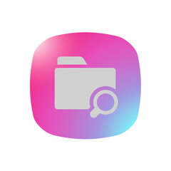 Search Folder - Pictogram (icon) 