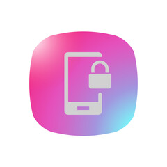 Locked Mobile - Pictogram (icon) 