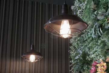 street lamp in the night