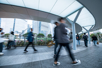 pedestrian overpass.