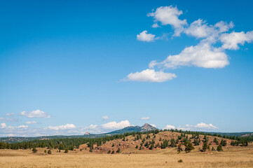 Landscape of Florissant Fossil Beds National Monument