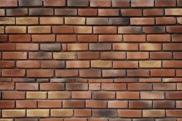 Obraz premium Authentic Brick Wall Texture Background for Your Designs, Generative AI
