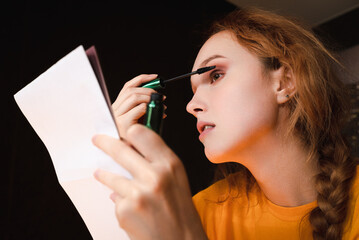 Fototapeta premium Home makeup