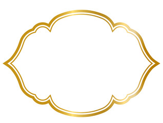 decorative frames banner label collection png transparent background transform Your designs with gold frame