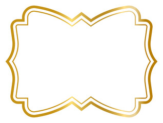 decorative frames banner label collection png transparent background transform Your designs with gold frame