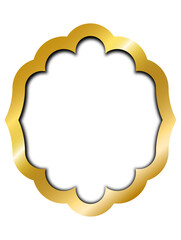 decorative frames banner label collection png transparent background transform Your designs with gold frame