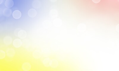 Summer Beach bokeh background illustration