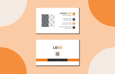 Futuristic Business card Design. Luxury And Futuristic Business Card Template. Flat And Modern Business Card Template. Corporate Visiting Card Template. 