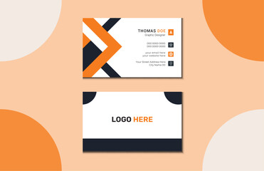 Futuristic Business card Design. Luxury And Futuristic Business Card Template. Flat And Modern Business Card Template. Corporate Visiting Card Template. 
