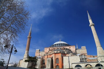 Fototapeta na wymiar Istanbul Hagia Sophia Mosque
