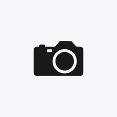 camera vector icon symbol for website and mobile app