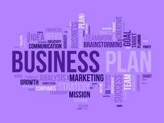 Word cloud background concept for Strategic transition. Business planning progress for change future goal. vector illustration.