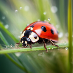 Adorable and effective natural pest control with ladybugs