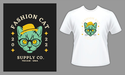 Cat Stay Focus T-shirt, Cat Tattoo Studio T-shirt, t-shirt and apparel trendy design, elegant and classic design source, vectors for T-shirts designs, graphics resource for t shirt, t shirt graphics 
