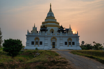 Lopburi, April 17 2023. Wat Phra Nang Chamadevi, Serene and calming ambience.  Lovely people. ...
