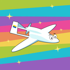 Unmanned aerial vehicle bayraktar. Ukraine