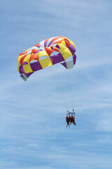 Parasailing in Mexico