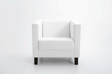 armchair isolated on white