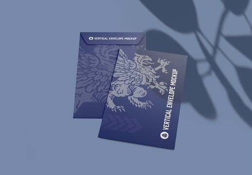 Paper Envelopes Mockup