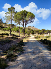 Camino hacia la Pe&ntilde;a Mu&ntilde;ana