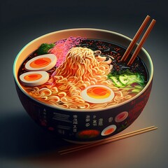 noodles with shrimp and vegetables