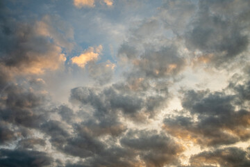 clouds in the sky