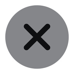 Obraz premium crisscross icon