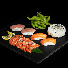 Plateau sushi, riz, Edaman