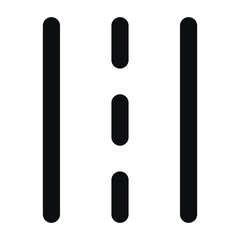 road lane icon