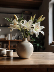 vase with flowers