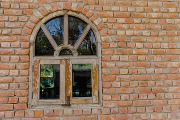window in a wall