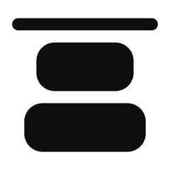 vertical align top icon