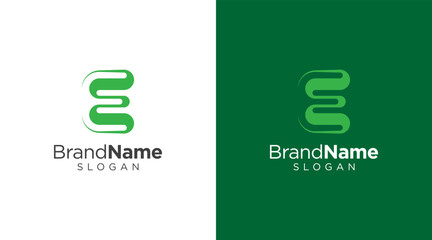 Letter E logo design for various types of businesses and company