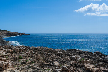 Beautiful seascape on the island of Mallorca