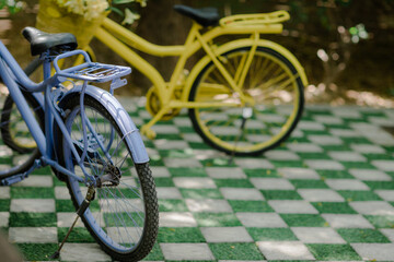 Obraz premium bicycles in the park